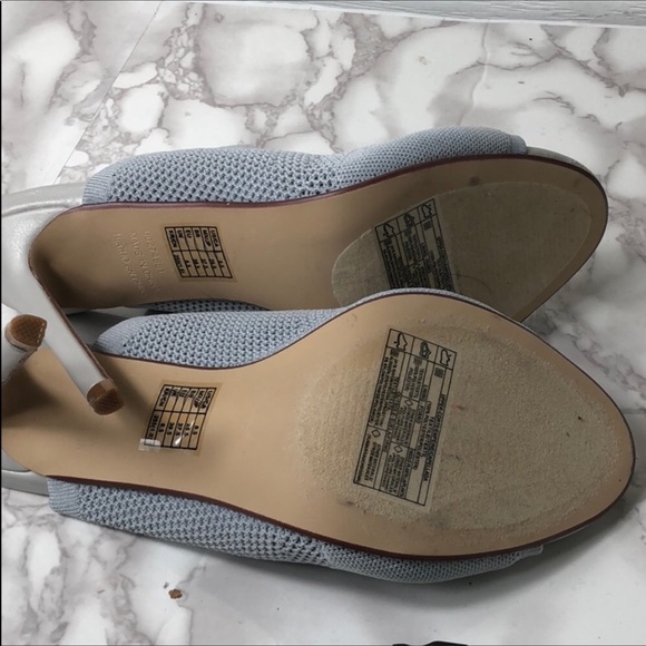 Baby blue / light gray mules - Picture 5 of 6